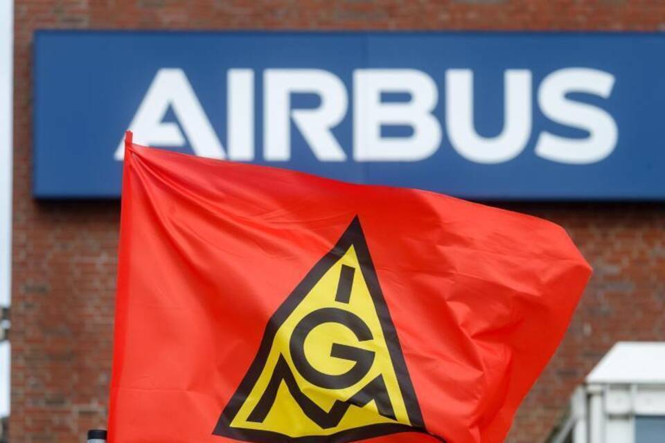 Warnstreik bei Airbus Warnstreik bei Airbus