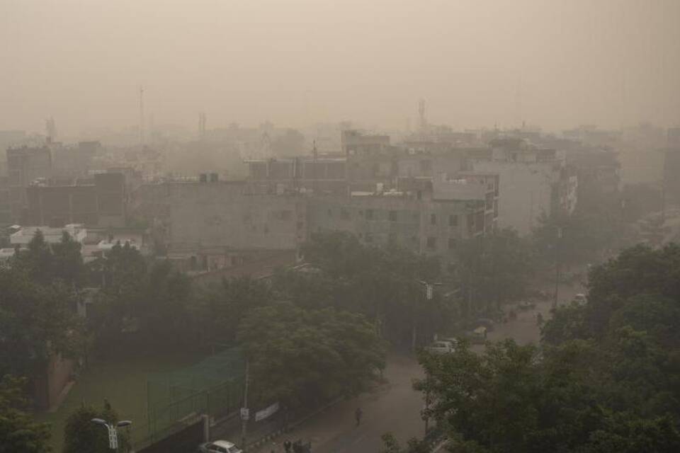 Smog in Indien