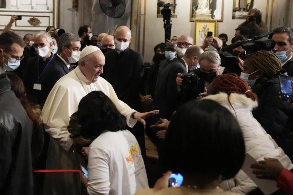 Papst Franziskus auf Zypern