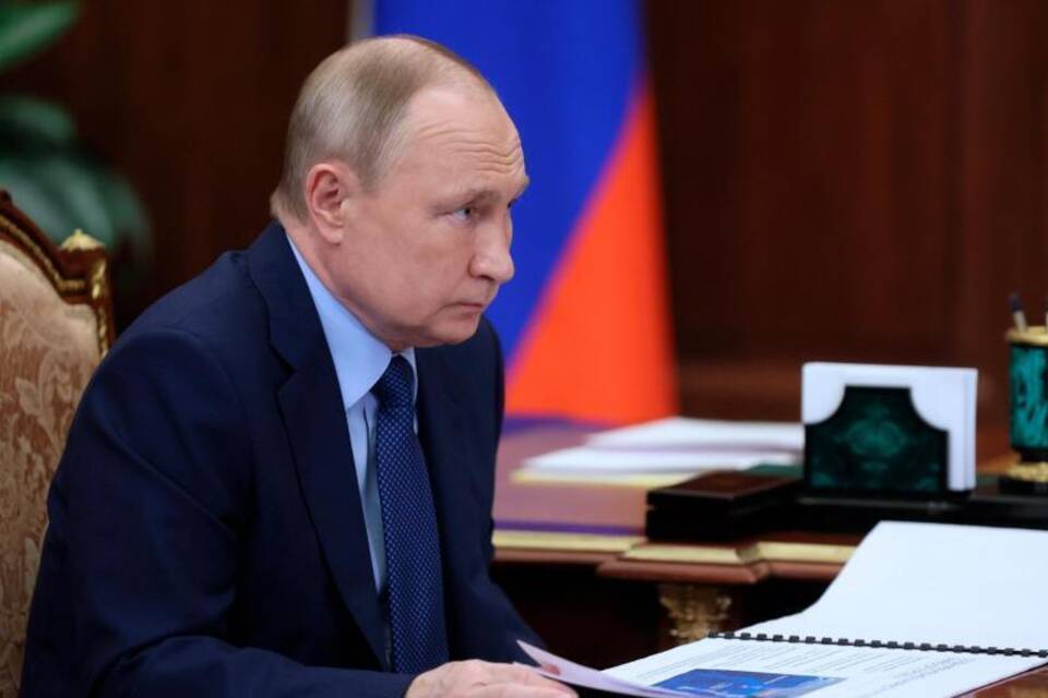 Russlands Präsident Putin Russlands Präsident Putin