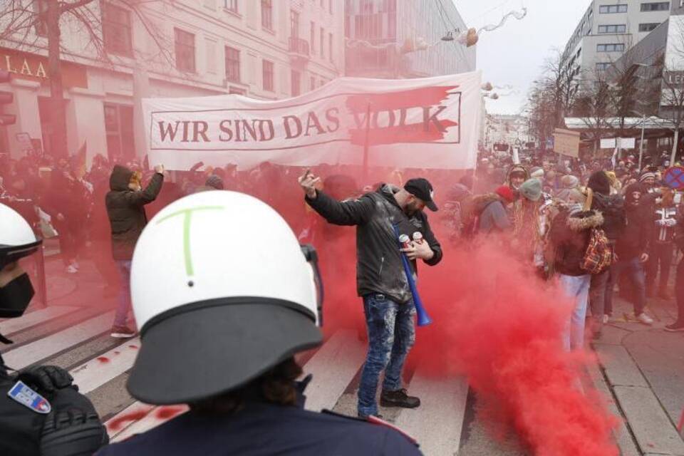 Protest in Österreich Protest in Österreich