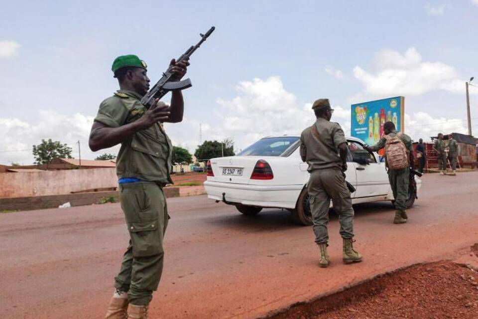 Soldaten in Mali Soldaten in Mali
