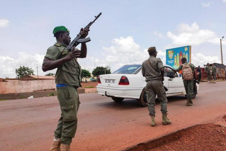 Soldaten in Mali