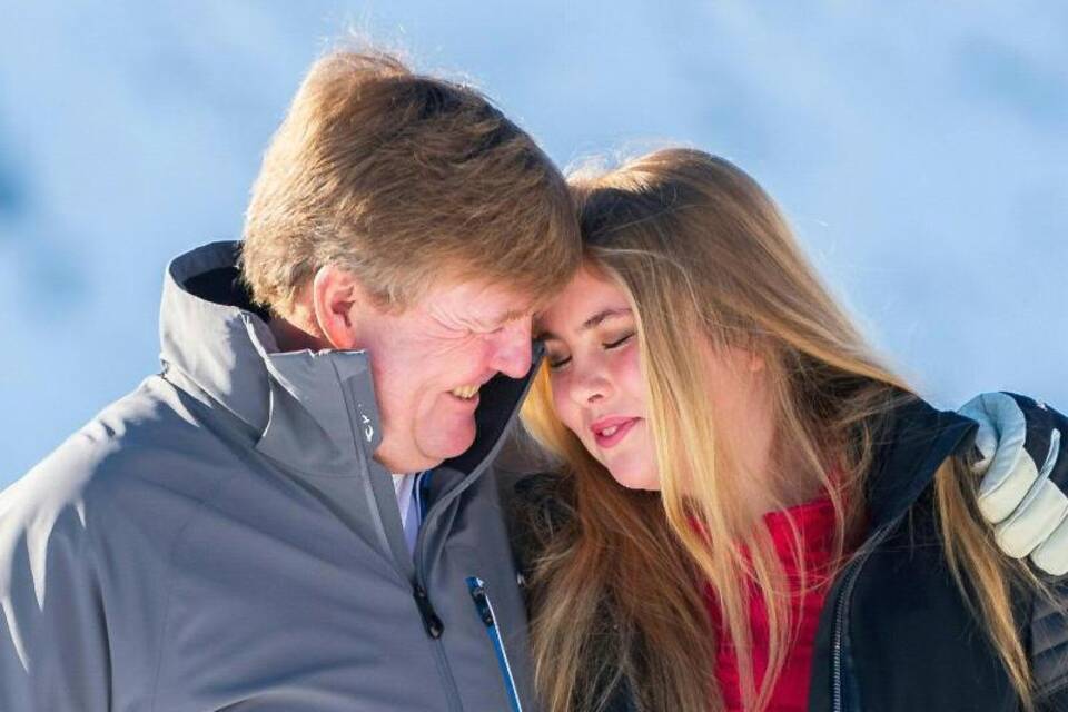 König Willem-Alexander und Prinzessin Amalia