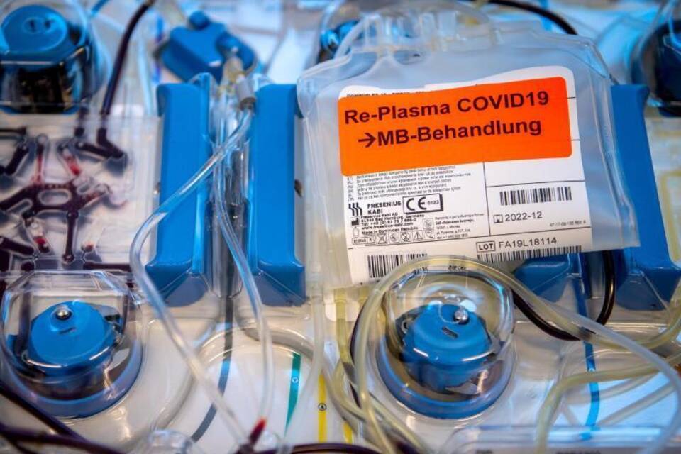 Plasma mit Corona-Antikörpern Plasma mit Corona-Antikörpern
