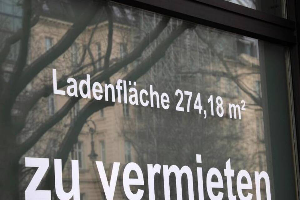 "Ladenfläche zu vermieten"