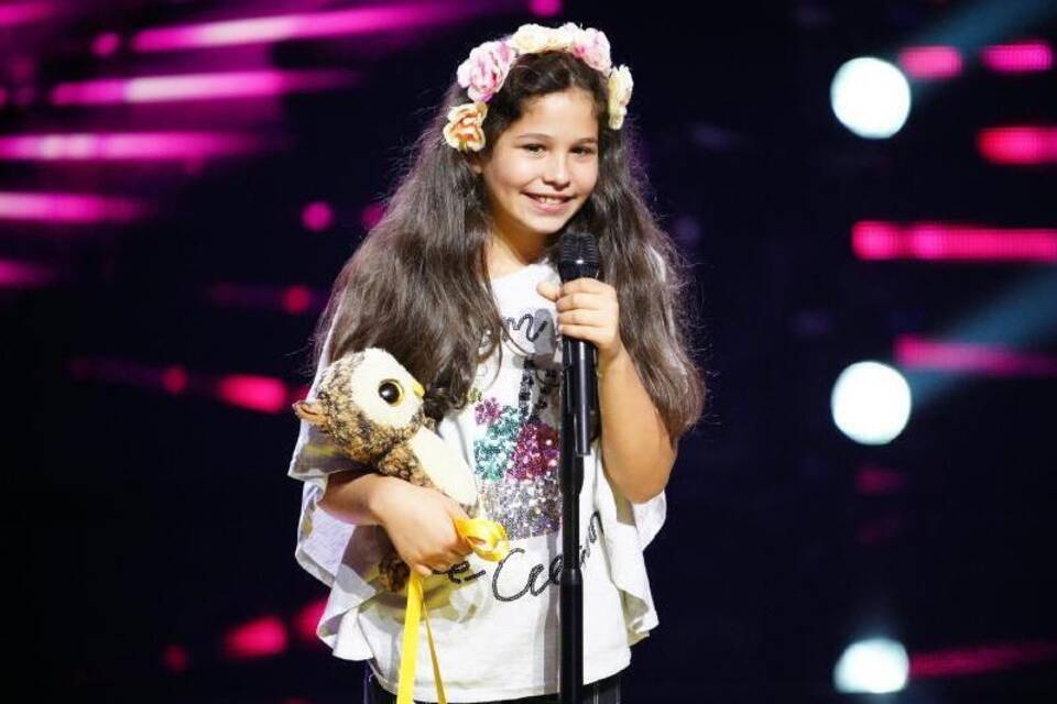 Elena in der Show «Supertalent» Elena in der Show «Supertalent»