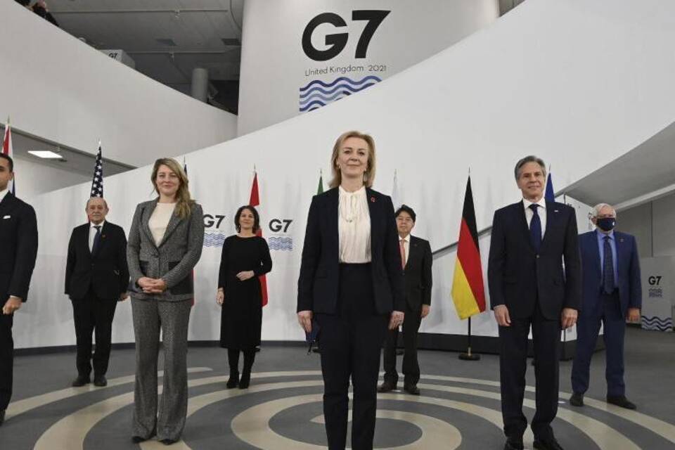 G7-Treffen der Außen- und Entwicklungsminister in Liverpool G7-Treffen der Außen- und Entwicklungsminister in Liverpool