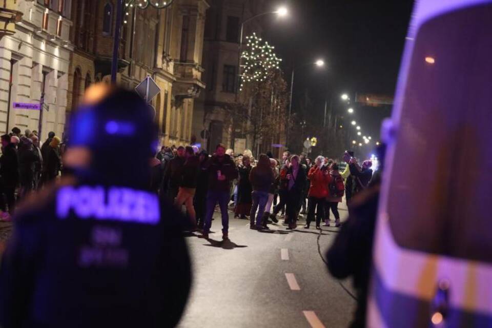 Corona-Protest in Thüringen