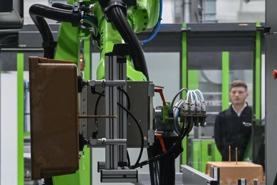 Roboterdichte in deutscher Industrie auf Rekordhoch Roboterdichte in deutscher Industrie auf Rekordhoch