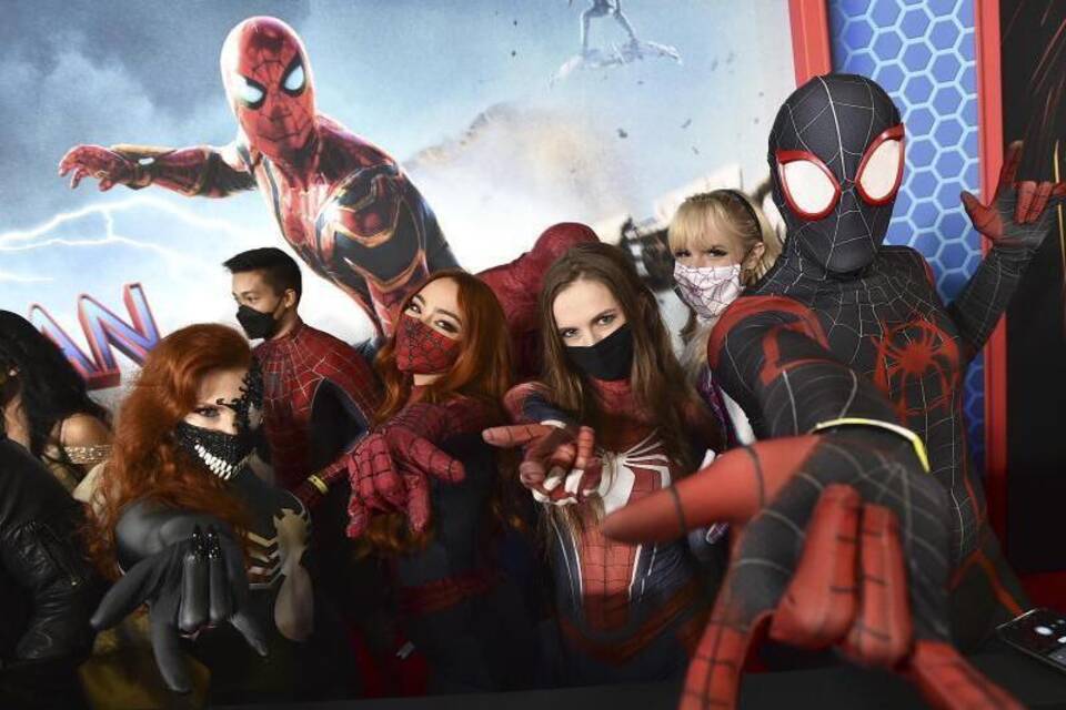 Feiern mit Spider-Man