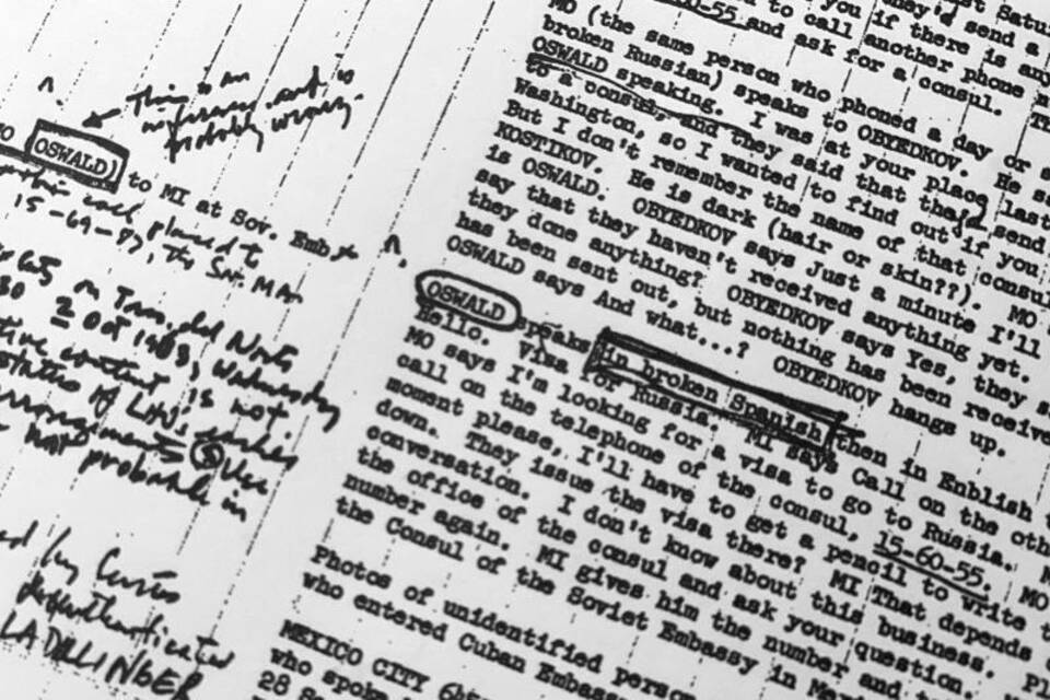 Geheimdokumente zum JFK-Mord Geheimdokumente zum JFK-Mord
