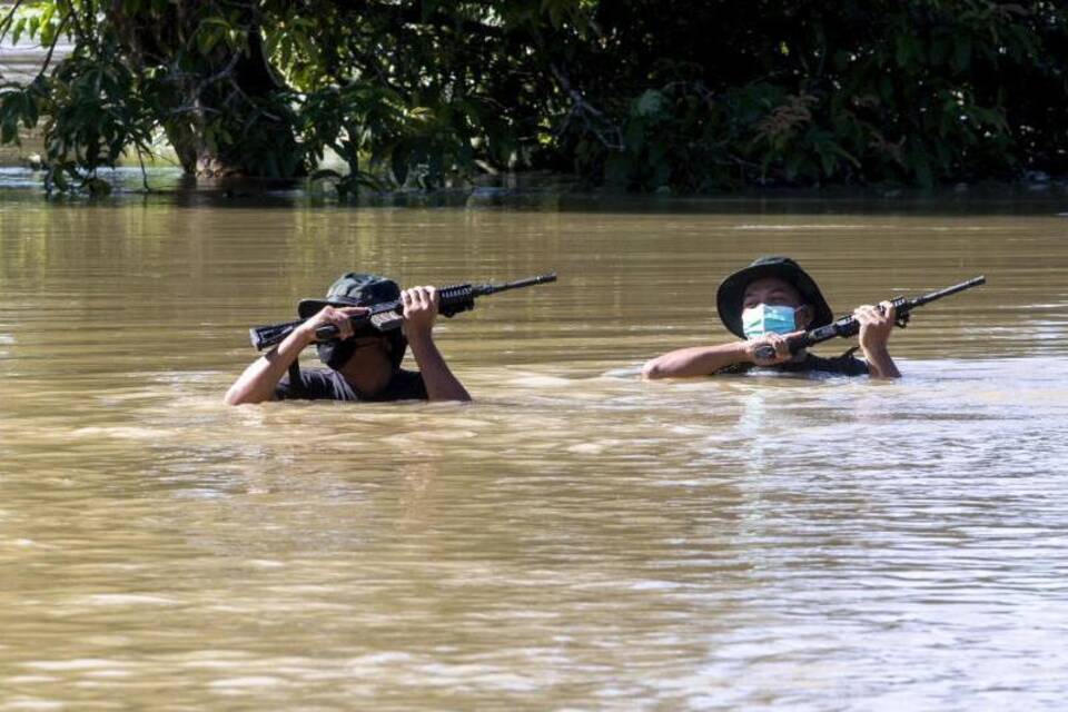 Überschwemmungen in Malaysia