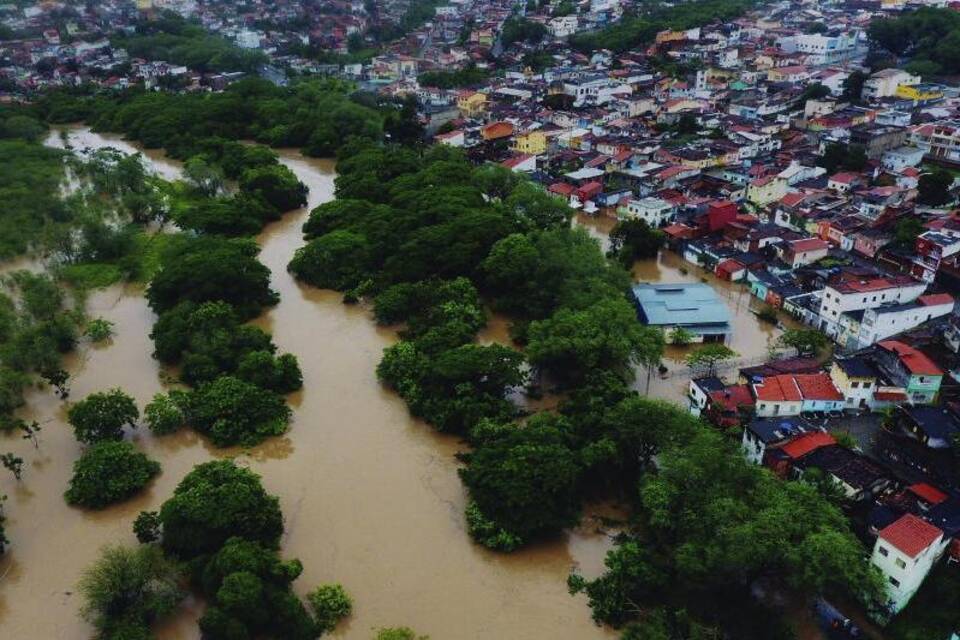 Überschwemmungen in Brasilien