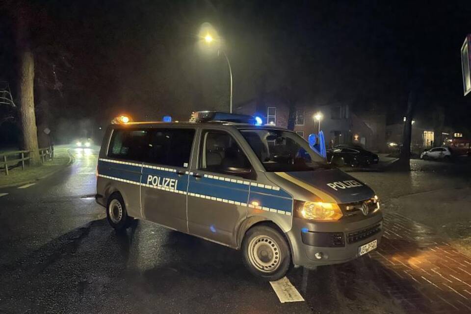 Polizeieinsatz in Fischerhude Polizeieinsatz in Fischerhude