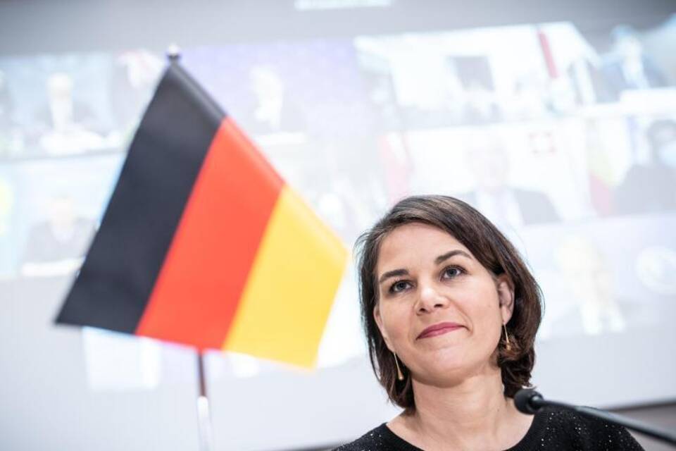 Bundesaußenministerin Baerbock Bundesaußenministerin Baerbock