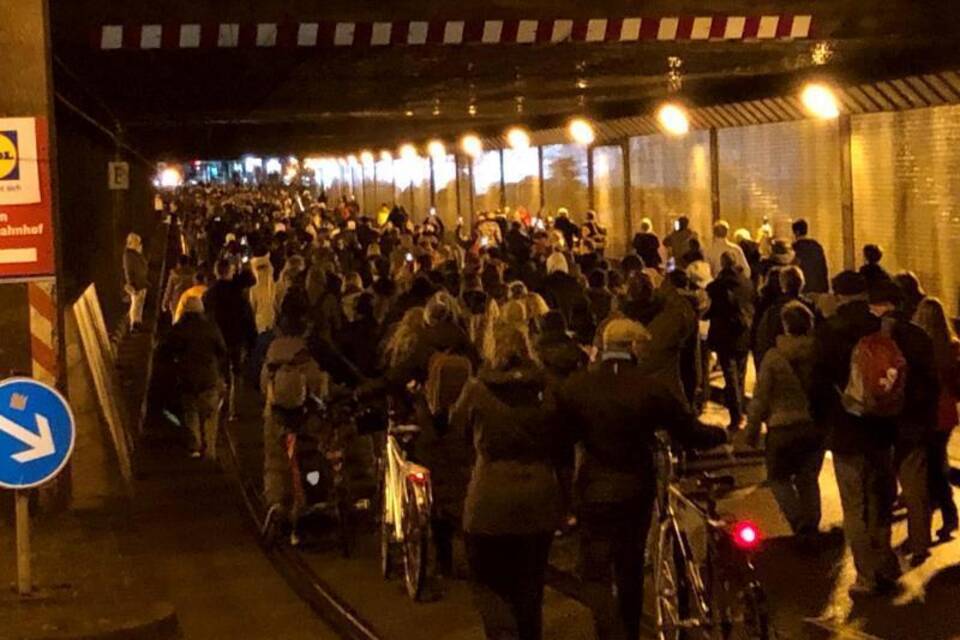 Proteste in Nürnberg Proteste in Nürnberg
