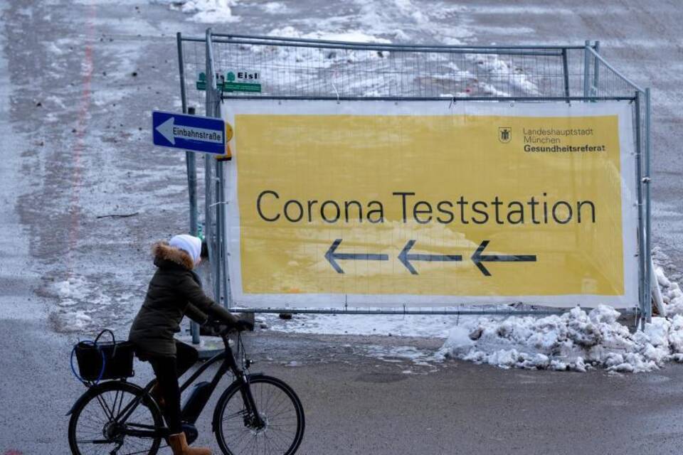 Corona-Teststation