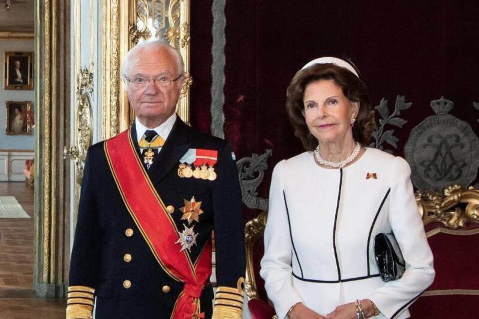 Schwedisches Königspaar