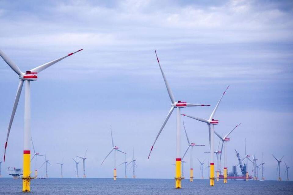 Windpark in der Ostsee Windpark in der Ostsee