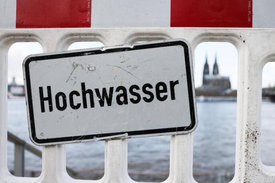 Hochwasser in Köln Hochwasser in Köln
