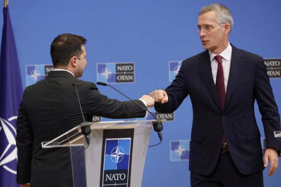 Selenskyj und Stoltenberg Selenskyj und Stoltenberg