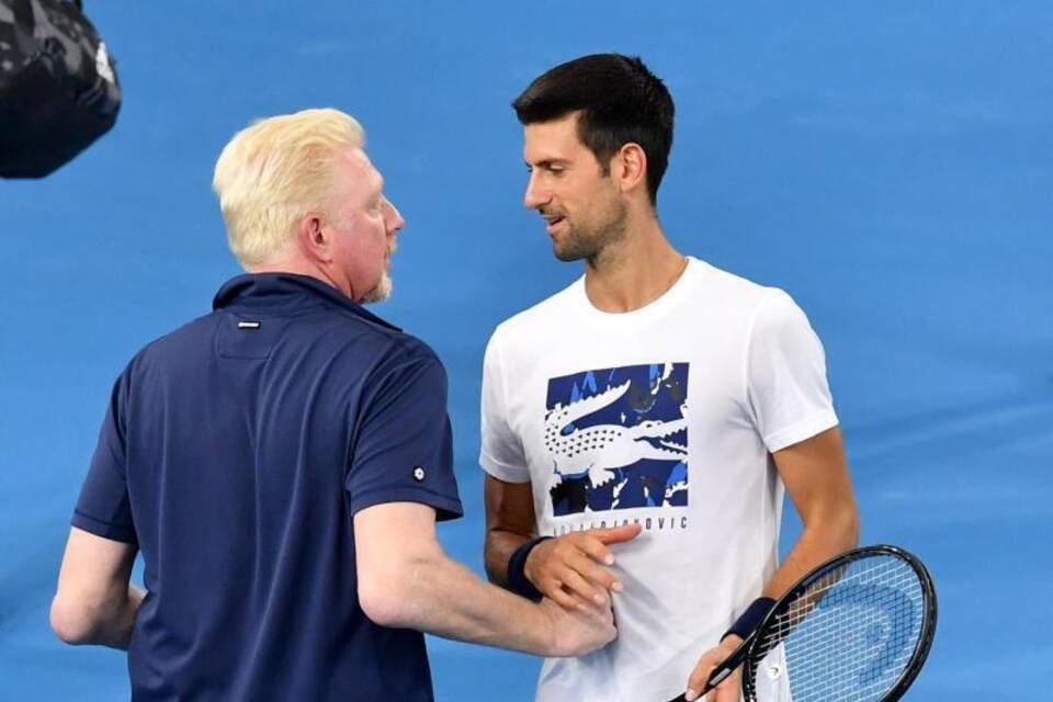 Becker und Djokovic