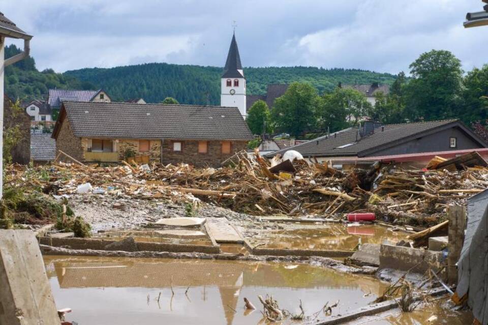 Unwetter in Rheinland-Pfalz