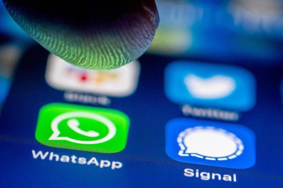 Whatsapp und Signal