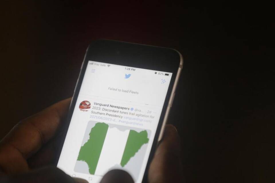Twitter-Sperre in Nigeria Twitter-Sperre in Nigeria