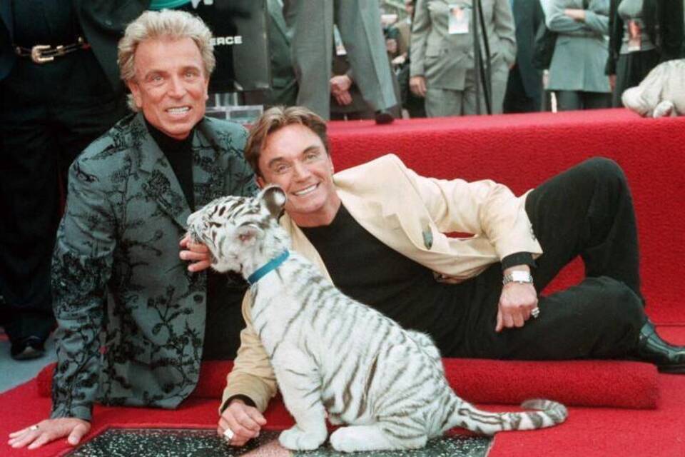 Magier-Duo Siegfried und Roy