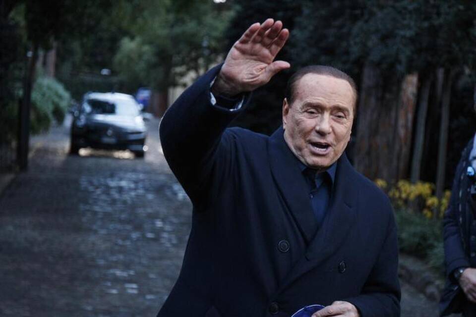 Ex-Ministerpräsident von Italien Berlusconi Ex-Ministerpräsident von Italien Berlusconi