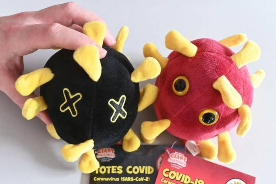 Plüschfiguren zum Coronavirus Plüschfiguren zum Coronavirus