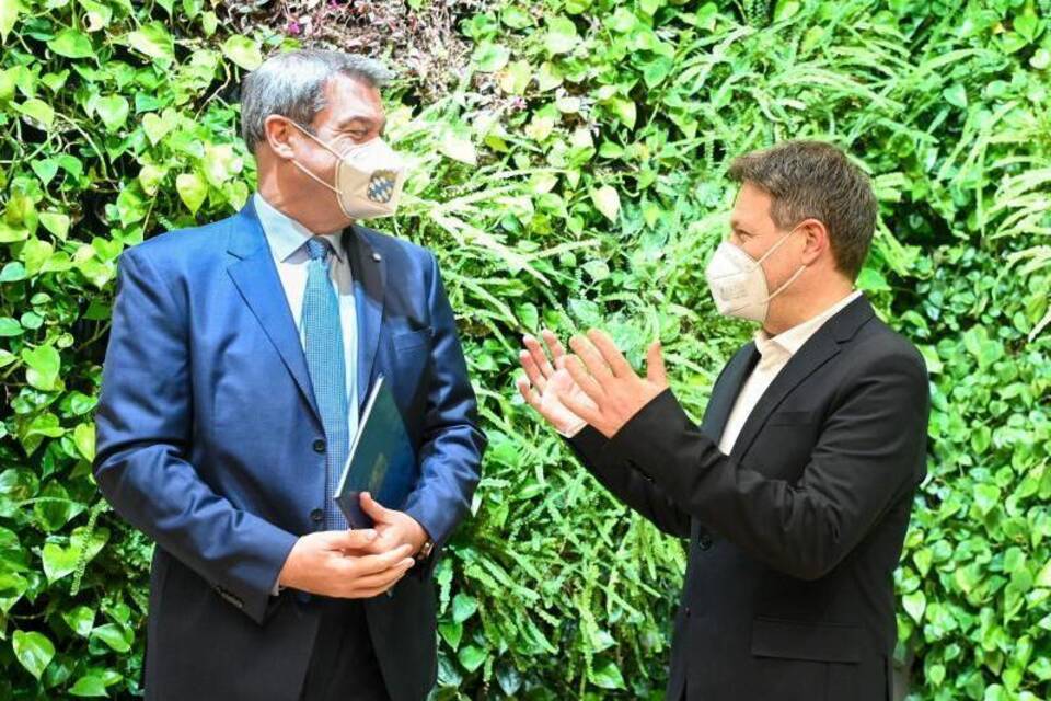 Bundeswirtschaftsminister Habeck besucht München Bundeswirtschaftsminister Habeck besucht München