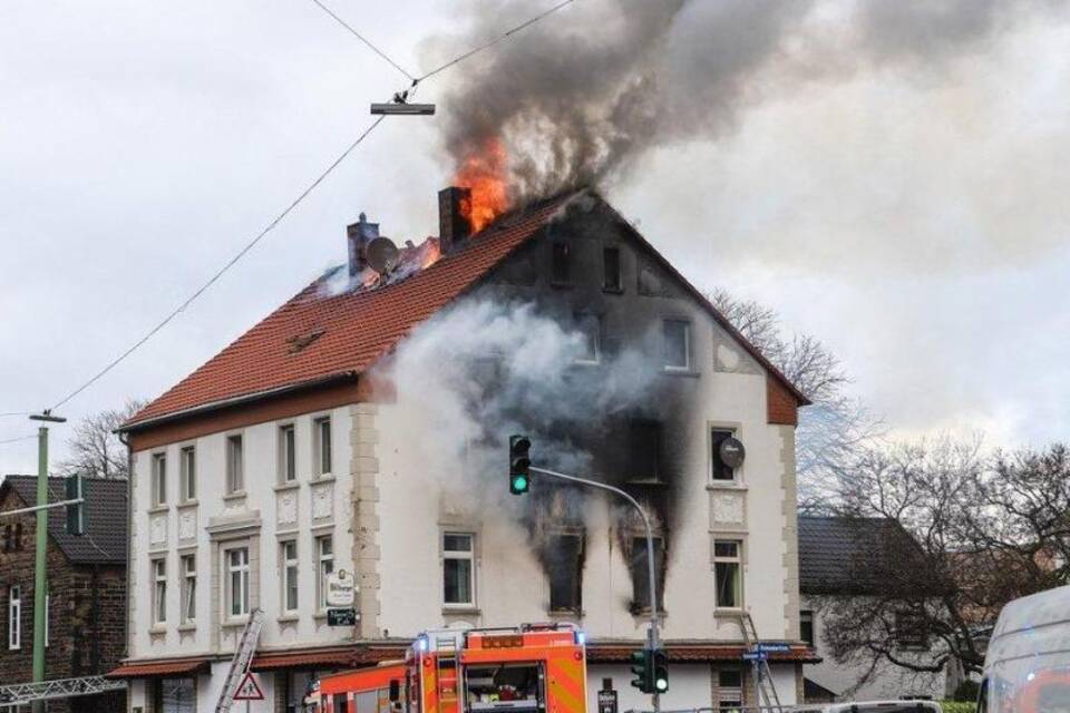 Hausbrand in Hagen Hausbrand in Hagen