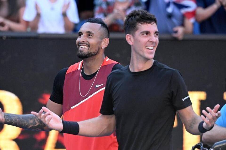 Kyrgios und Kokkinakis Kyrgios und Kokkinakis