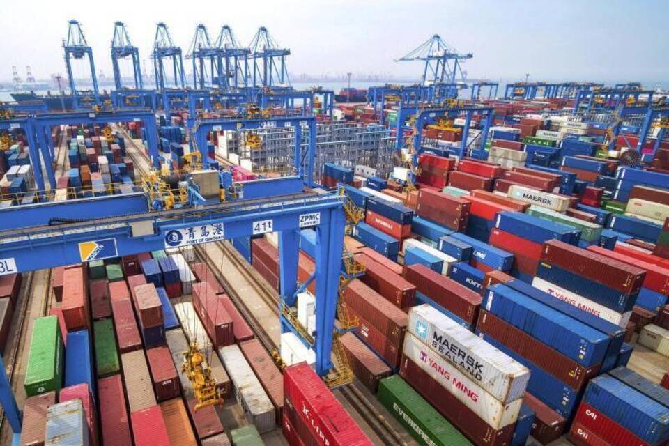 Containerterminal in China