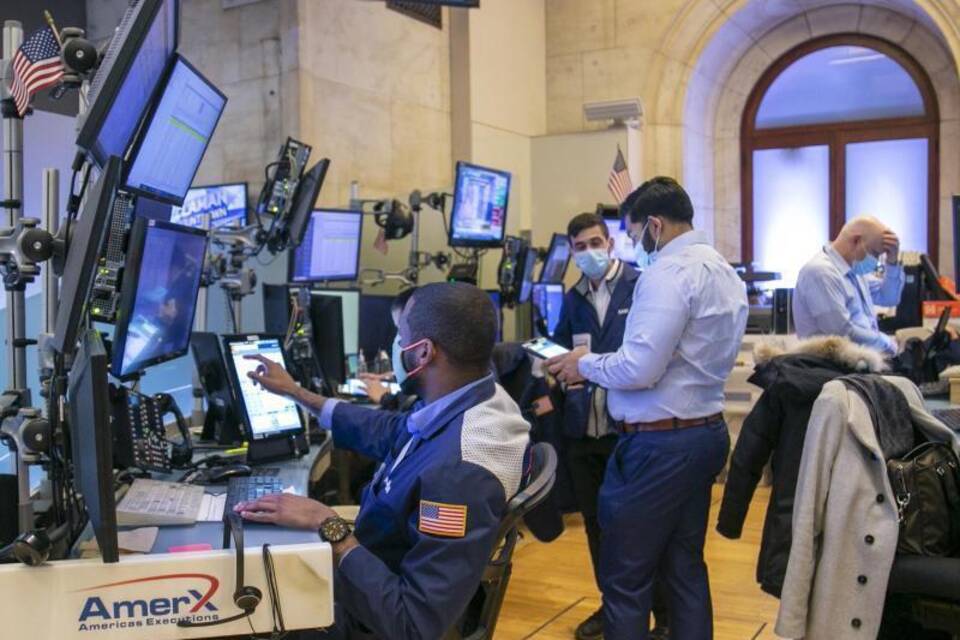 Händler an der Wall Street Händler an der Wall Street