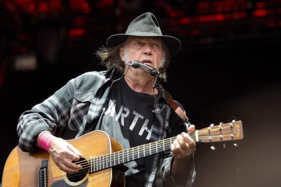 Musiker Neil Young Musiker Neil Young