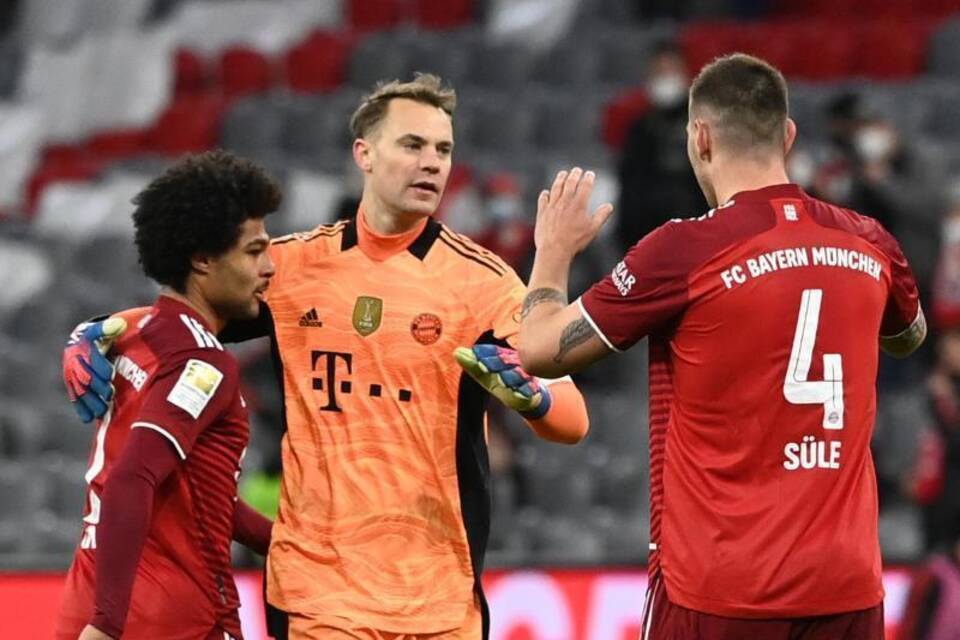 Neuer, Gnabry und Süle Neuer, Gnabry und Süle
