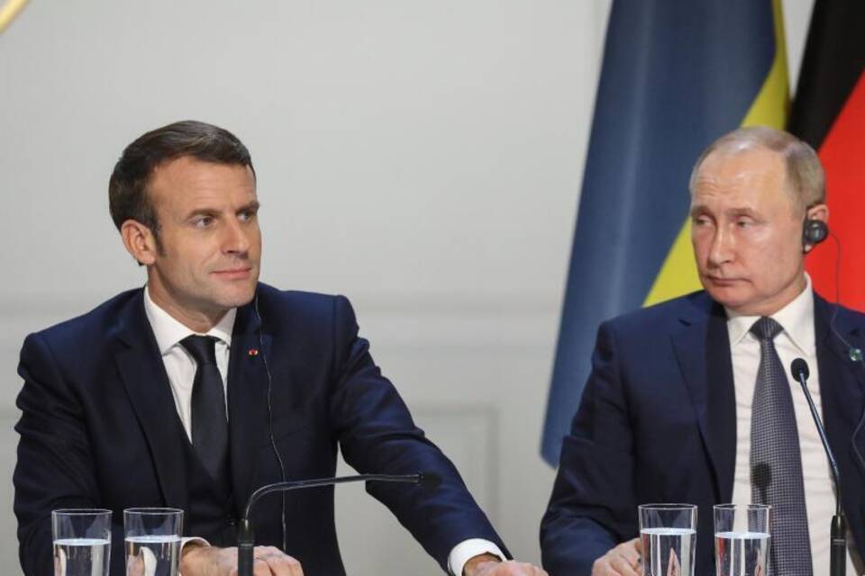 Emmanuel Macron und Wladimir Putin