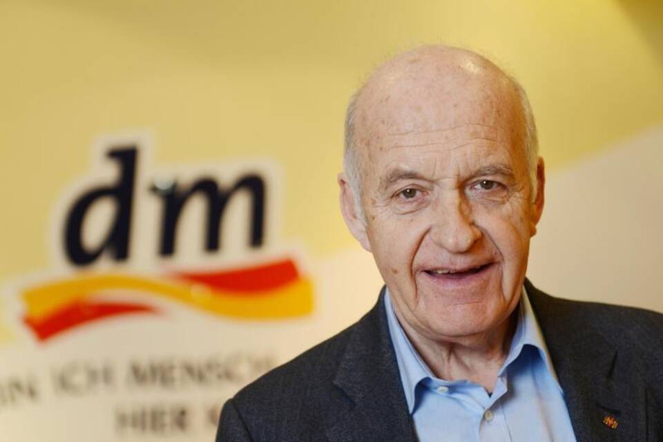 Dm-Gründer Götz Werner Dm-Gründer Götz Werner
