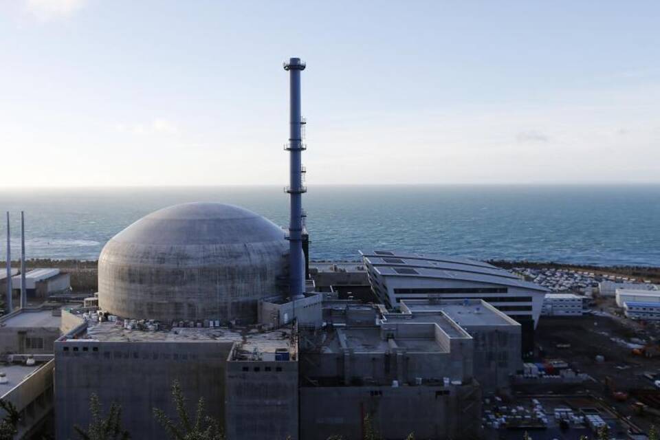 Atomkraftwerk in Flamanville Atomkraftwerk in Flamanville