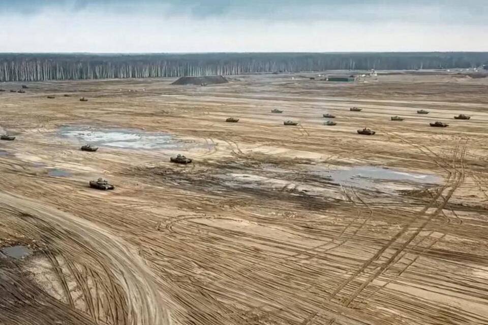 Russische Militärübung