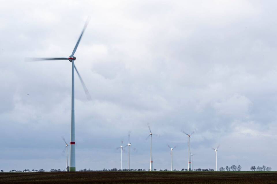 Windkraft in Ostdeutschland Windkraft in Ostdeutschland