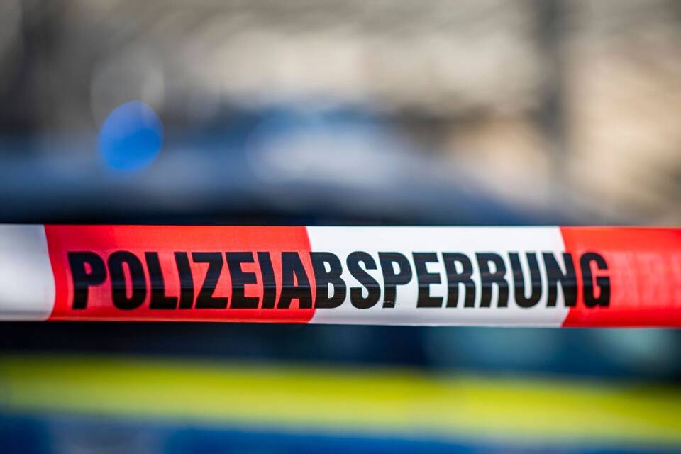 Polizeiabsperrung