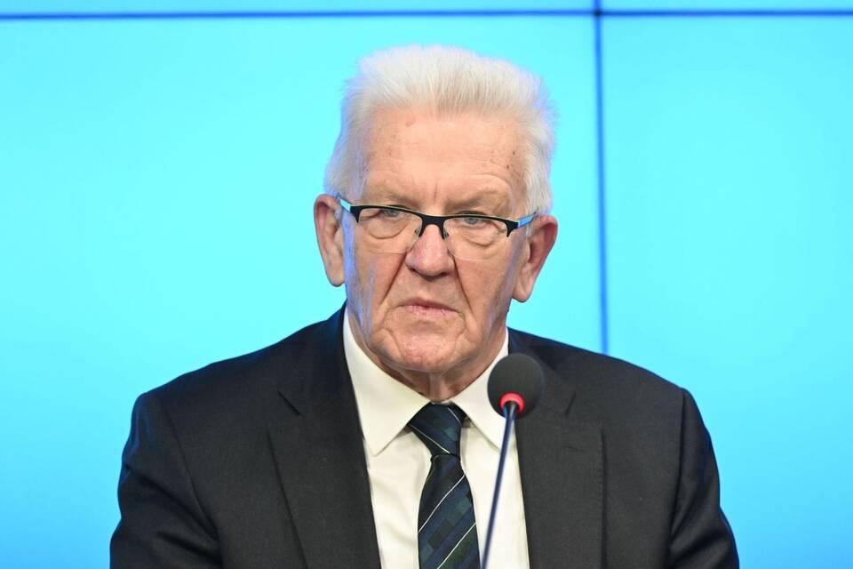 Winfried Kretschmann, Ministerpräsident von Baden-Württemberg Winfried Kretschmann, Ministerpräsident von Baden-Württemberg
