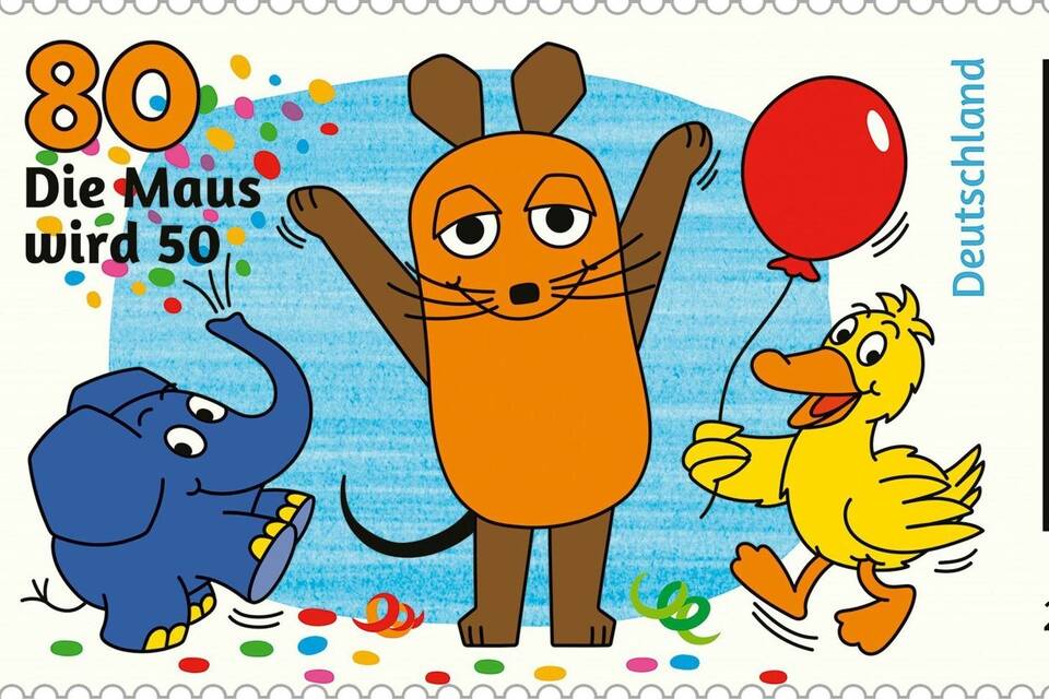 Briefmarke «Sendung mit der Maus» Briefmarke «Sendung mit der Maus»