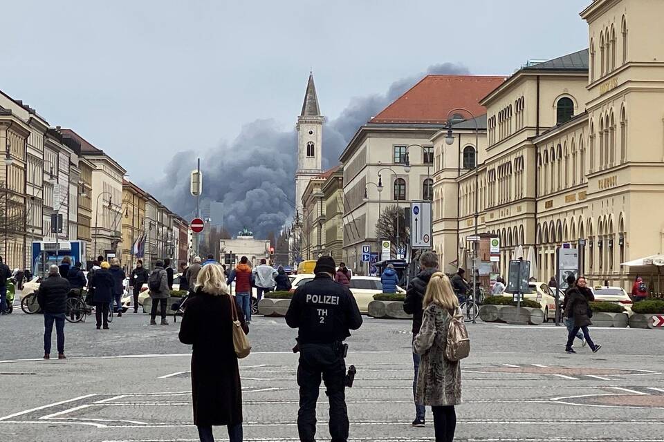 Feuer in München