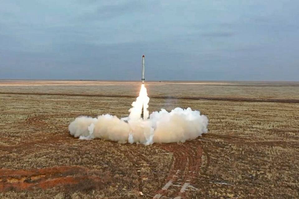 Raketentest in Russland